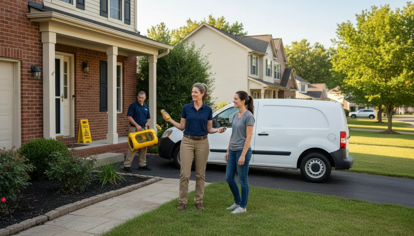Water restoration image for Mold Remediation in Huntsville, MO
